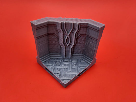 Dwarven Wall Angle Corner A