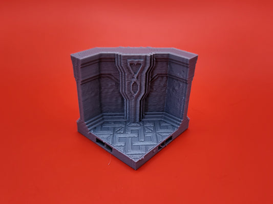 Dwarven Wall Angle Corner D