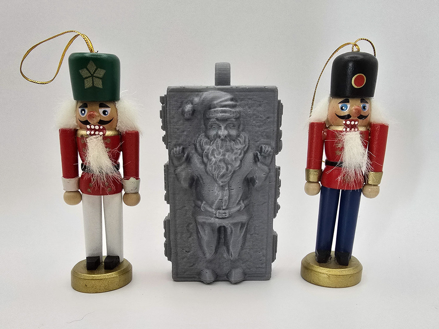 Santa In Carbonite Ornament