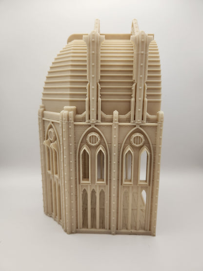 3x3 Gothic Cathedral with Roof