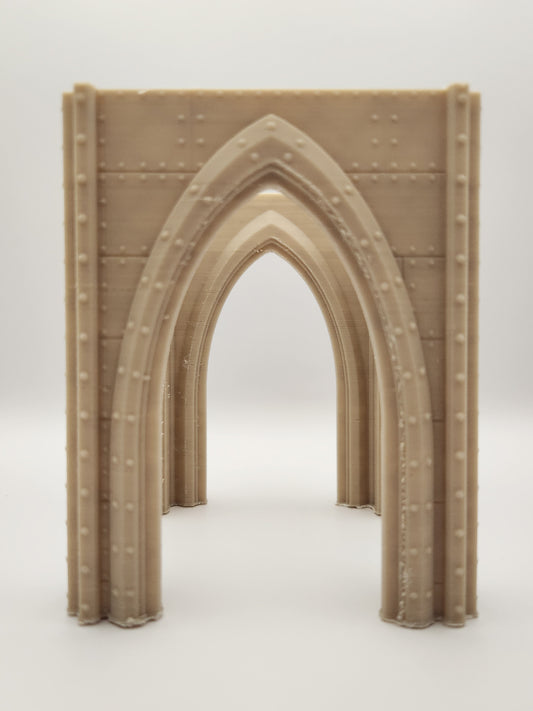 2x2 Gothic Arched Tower