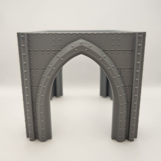 3x3 Gothic Arched Tower